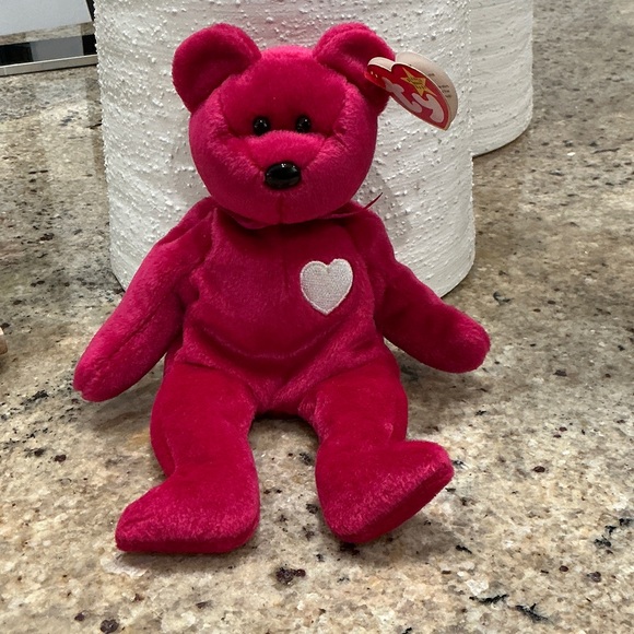 Ty Other - Ty Beanie Baby - Valentina Bear